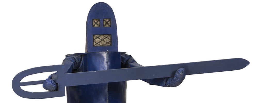 Blue Knight Mask • Minya Diéz-Dührkoop • 1924